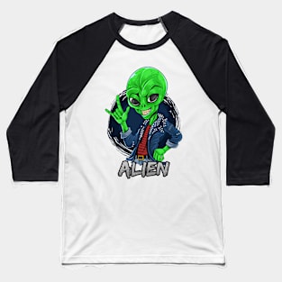 alien rocker Baseball T-Shirt